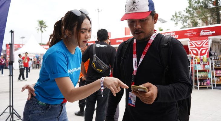 Pertamina Ajak Pengunjung F1 _Powerboat_ Manfaatkan Layanan Mudah Aplikasi MyPertamina
