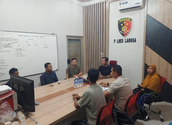 Restorative Justice di Polres Langsa, Pelaku Penganiayaan Disabilitas Berdamai
