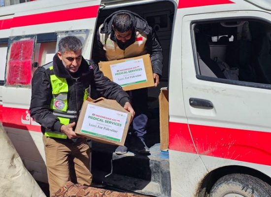Bantuan Medical Services KAMI Sampai di Gaza Utara Palestina Melalui Dompet Dhuafa