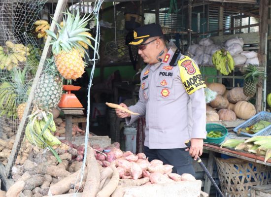 Kapolres Simeulue dan Forkopimda Simeulue Memantau Harga Bahan Pokok Menjelang Bulan Suci Ramadha