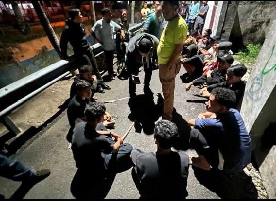 Belasan Pelajar Yang Hendak Tawuran Diamankan Polsek Medan Baru, 3 Bawa Senjata Tajam