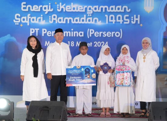 Tebarkan Energi Baik Ramadhan 1445 H, Subholding Gas Pertamina Salurkan Bantuan ke 20 Yayasan di Medan