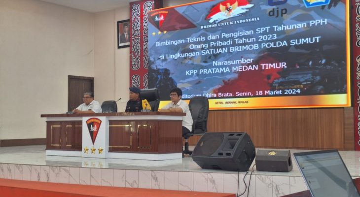 Kepala Kanwil DJP Sumut I : Jumlah SPT Tahunan 2023 Sudah 178.233 Pelaporan