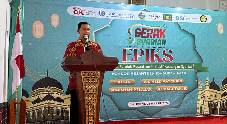 Bersama Ponpes Ibadurrahman, OJK Perluas Akses Keuangan Inklusif Syariah di Langkat