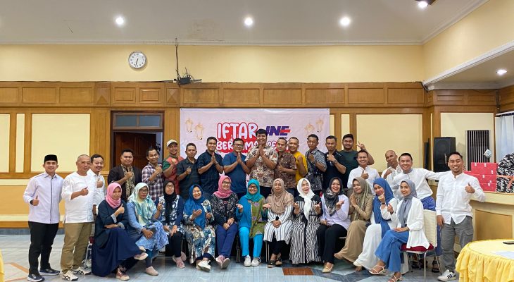 Perkuat Silaturahmi, JNE Medan Ajak Wartawan Iftar Ramadhan dan Terangkan Pentingnya Logistik