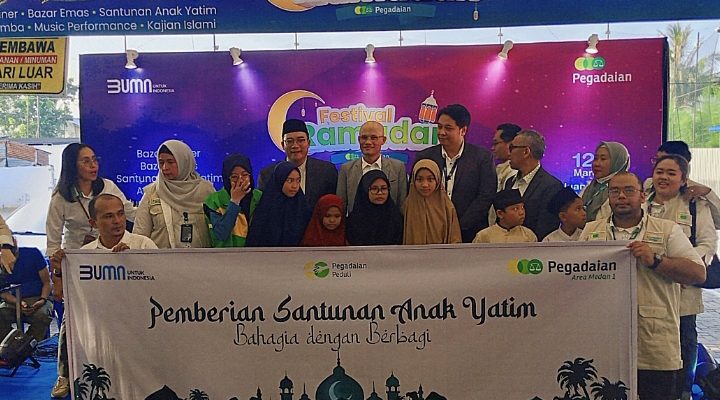Pegadaian Medan Gelar Festival Ramadan dan Buka Bersama Insan Media
