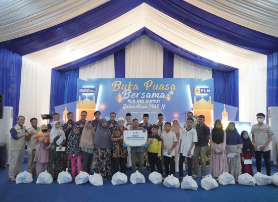 Berbagi Berkah, PLN UID Sumatera Utara Bagikan 3.019 Paket Sembako di Bulan Ramadhan