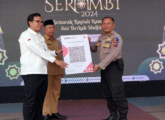 Polres Sibolga Didukung BI Lounching Pembayaran SKCK dengan QRIS