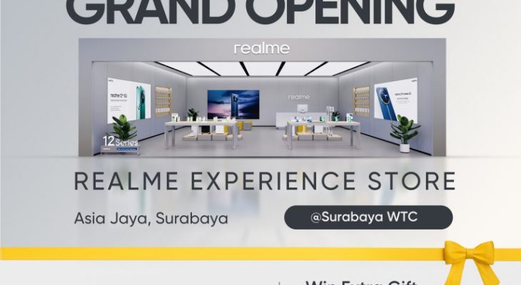 Tampil Lebih Modern, realme Experience Store 3.5 Pertama di Indonesia akan Segera Hadir di Kota Surabaya