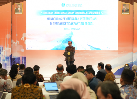 Terbitkan Buku Kajian Stabilitas Keuangan (KSK) No.42, BI Yakini Stabilitas Sistem Keuangan Tetap Terjaga