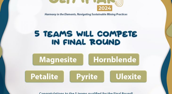 Final OlympiAR 2024, Lima Tim Unggulan Siap Adu Gagasan Pertambangan Berkelanjutan