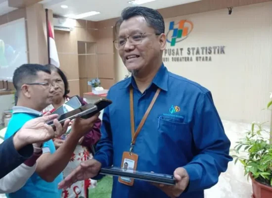 BPS Sumut : Maret 2024, Inflasi  Sumut Mencapai  0,72 persen