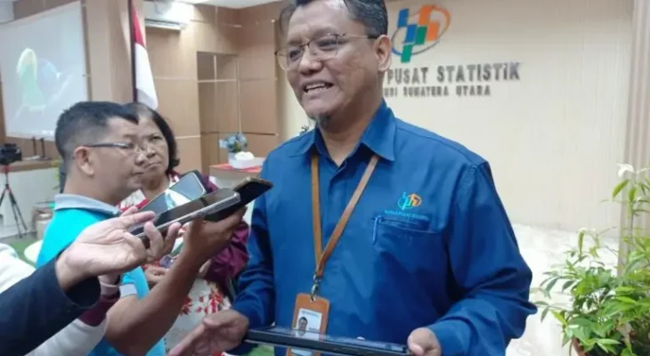 BPS Sumut : Maret 2024, Inflasi  Sumut Mencapai  0,72 persen