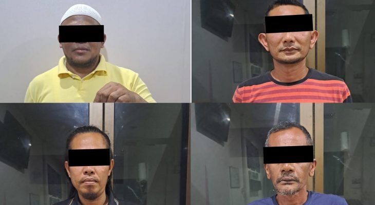 Pelaku Pemasangan Bendera Bulan Bintang di Pagar Polsek Samalanga Minta Maaf
