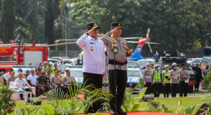 Polda Sumut Gelar Pasukan Ops Ketupat Toba 2024 untuk Pengamanan Idul Fitri 1445 H/2024