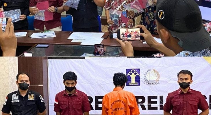 Imigrasi Sibolga Berhasil Amankan Satu Orang WN Nepal DPO Imigrasi