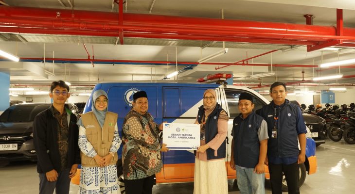 YBM BRILiaN dan DD Waspada Serah Terima Ambulance Untuk Layani Mustahik