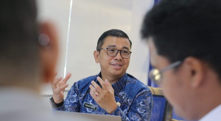 Ombudsman RI Perwakilan Sumut Sidak Kesiapan Pelayanan Arus Mudik Lebaran ke Kantor Dishub Sumut