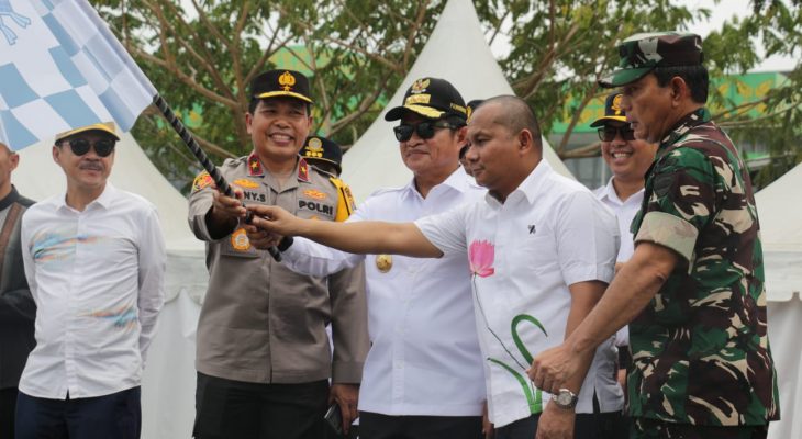 Bersama Forkopimda, Pj Gubernur Sumut Lepas 2.500 Peserta Mudik Gratis Lebaran 2024