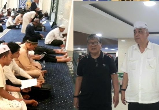 Iktikaf Malam 27 di Masjid Agung Medan yang Baru Capai 1050 Jamaah