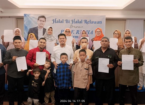 Inginkan Medan Lebih Baik, Ratusan Relawan Siap Dukung Prof Ridha Jadi Walikot