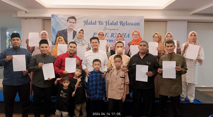 Inginkan Medan Lebih Baik, Ratusan Relawan Siap Dukung Prof Ridha Jadi Walikot