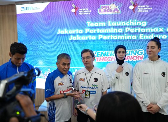 PIS Jadi Sponsor Tim Voli Jakarta Pertamina Enduro dan Jakarta Pertamina Pertamax