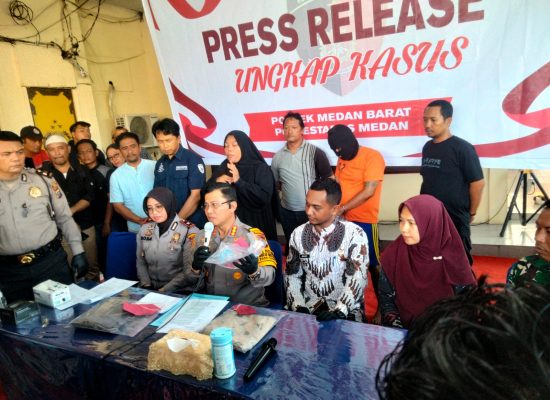Hanya Hitungan 5 Jam, Polsek Medan Barat Tangkap Pelaku Pembunuh Seorang Janda di Komplek Pondok Surya Indah