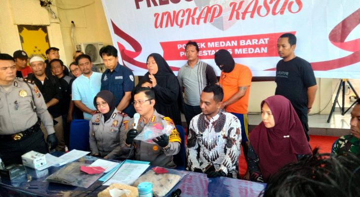 Hanya Hitungan 5 Jam, Polsek Medan Barat Tangkap Pelaku Pembunuh Seorang Janda di Komplek Pondok Surya Indah