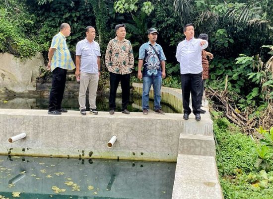 Tinjau Sumber Air di Kecamatan Panei, Bupati Simalungun Minta Dirut PDAM Cek Kelayakan Air