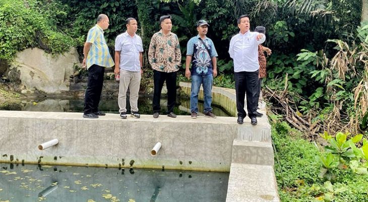 Tinjau Sumber Air di Kecamatan Panei, Bupati Simalungun Minta Dirut PDAM Cek Kelayakan Air