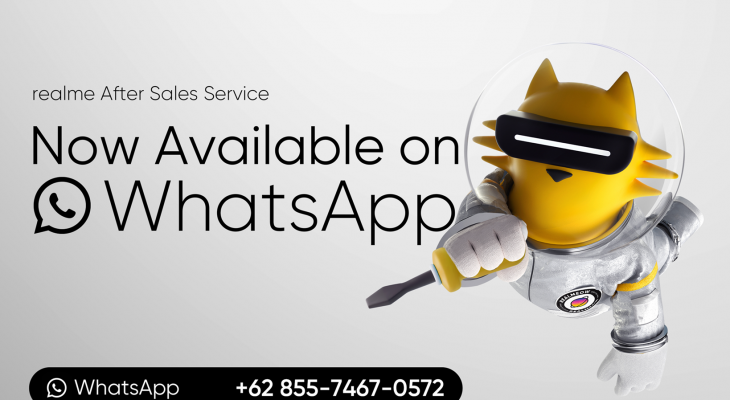Semakin Dekat dengan Pengguna, Layanan Purnajual realme Kini Tersedia Melalui WhatsApp