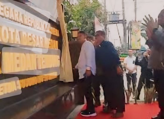 Kapolrestabes Medan Resmikan Perubahan Nama Polsek Percut Sei Tuan Menjadi Polsek Medan Tembung