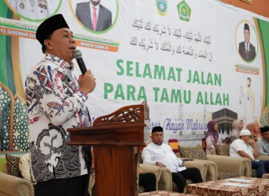 Kakanwil Kemenagsu Apresiasi Atensi Pemerintah Daerah Kawal Tamu Allah Sampai Embarkasi