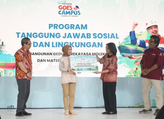 Dukung Peneliti Muda, Pertamina Bangun Gedung Rekayasa Molekuler di ITB