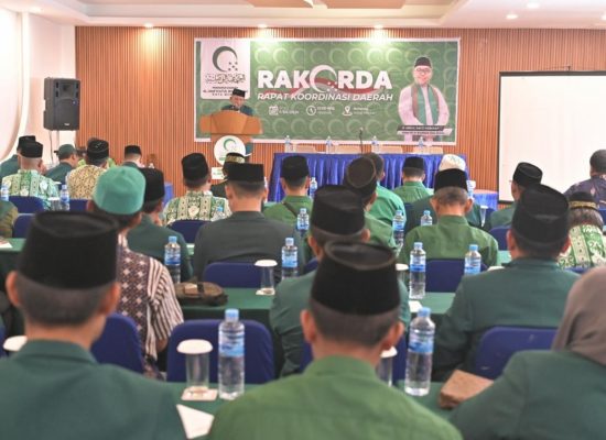 Rapat Koordinasi Daerah (Rakorda) PD Al Washliyah Medan, Bulatkan Tekad Untuk Pengusungan Abdul Hafiz Harahap di Pilkada Medan 2024.
