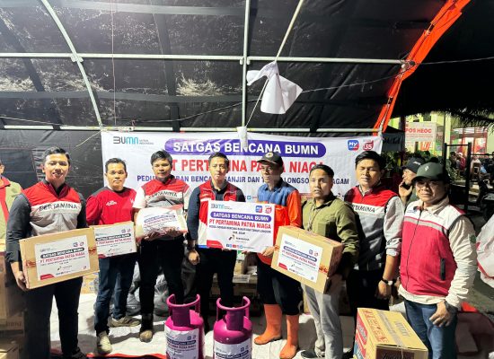 Pertamina Group Salurkan Bantuan untuk Korban Bencana Lahar Dingin dan Tanah Longsor di Sumatera Barat
