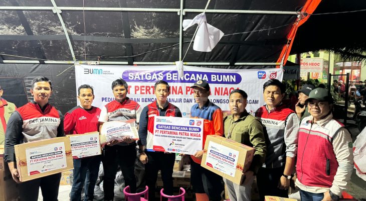 Pertamina Group Salurkan Bantuan untuk Korban Bencana Lahar Dingin dan Tanah Longsor di Sumatera Barat