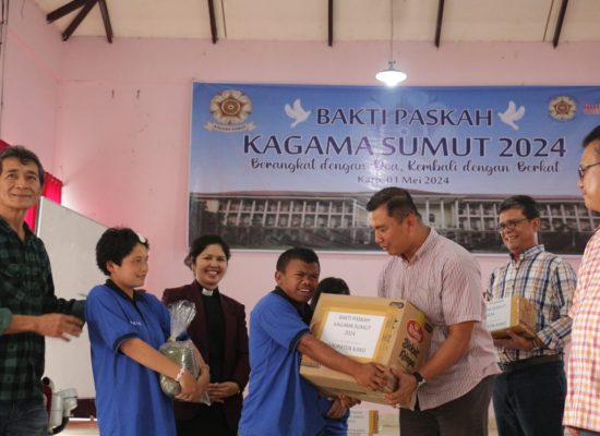 Kagama Sumut Rayakan Paskah Bersama  Penyandang Disabilitas
