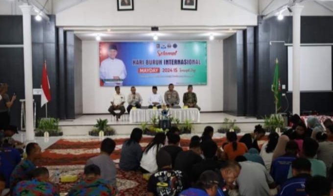Peringatan Hari Buruh DI Tanjungbalai Berlangsung Lancar Dan Sukses