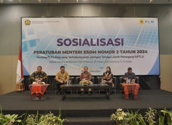 Ditjen EBTKI bersama PLN UID Sumatera Utara Sosialisasi Permen ESDM No. 02 Tahun 2024 Tentang PLTS Atap