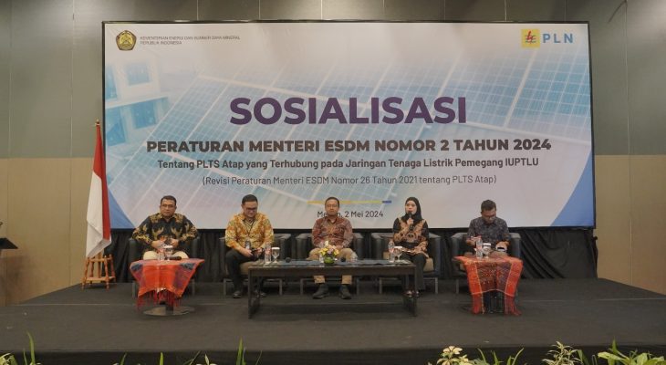 Ditjen EBTKI bersama PLN UID Sumatera Utara Sosialisasi Permen ESDM No. 02 Tahun 2024 Tentang PLTS Atap