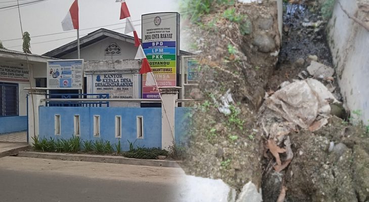 Kinerja Kepala Desa Cinta Rakyat Diungkap Kepala Dusun Terkait Drainase Desa Hancur