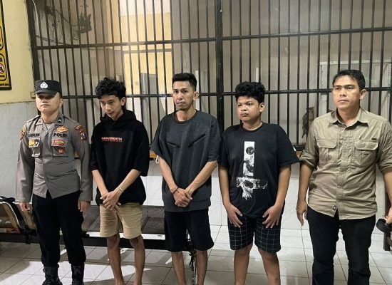 Jatanras Amankan Empat Orang Admin Chips Judi Online Domino