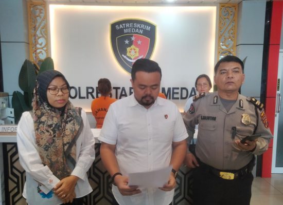 Satuan Reskrim Polrestabes Medan Tangkap 2 Orang Komplotan Perdagangan Anak
