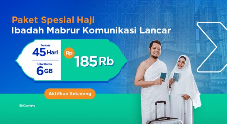 Lancar Berkomunikasi di Tanah Suci XL Axiata Luncurkan Kartu Perdana Khusus Haji Rp 345 Ribu Kuota 20GB