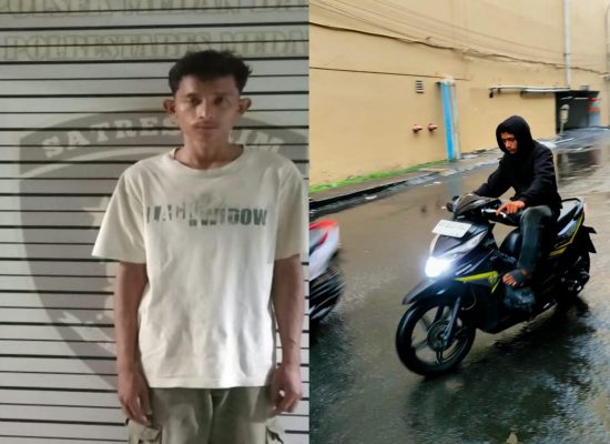Curanmor di Belakang Carrefour Diamankan Reskrim Polsek Medan Baru