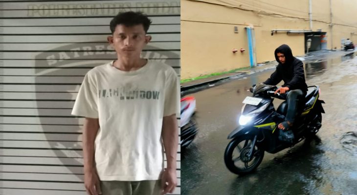 Curanmor di Belakang Carrefour Diamankan Reskrim Polsek Medan Baru
