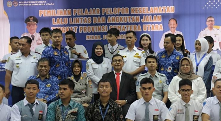 Tekan Angka Lakalantas, Dishub Sumut Jaring Pelajar Pelopor Keselamatan