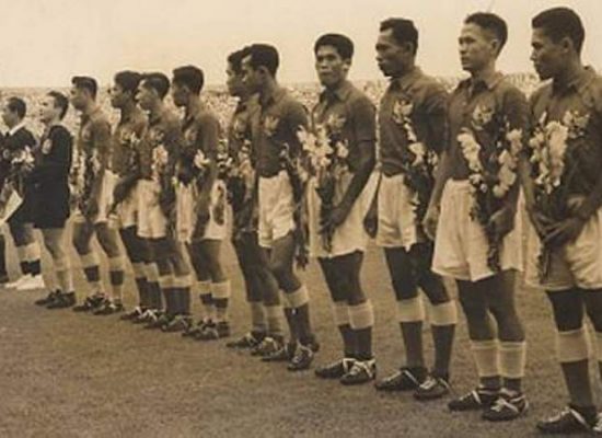 Tim Nasional Indonesia, peraih medali perunggu Asian Games 1958, Tokyo Jepang.